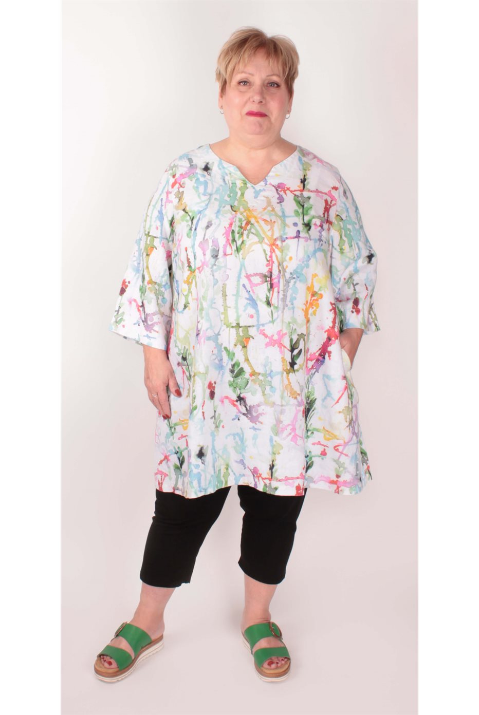 Multi Linen Tunic 